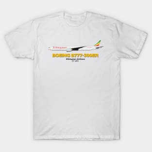 Boeing B777-300ER - Ethiopian Airlines T-Shirt